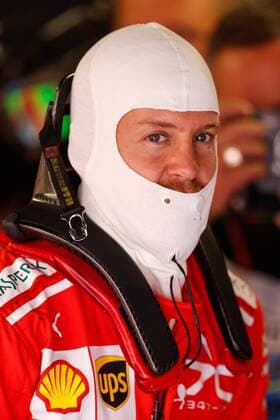 Sebastian Vettel (Scuderia Ferrari) bereitet sich in seiner Box vor, Grosser Preis von Italien 2017, Rennen, Motorsport, Formel 1, 01.09.2017, Monza Copyright: xNeisx Eibner-Pressefotox EP_ans