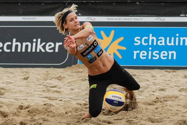 Timmendorfer Strand, 01. September 2017 Beachvolleyball, Smart Beach Tour, Deutsche Beachvolleyball-Meisterschaft 2017: LAURA LUDWIG