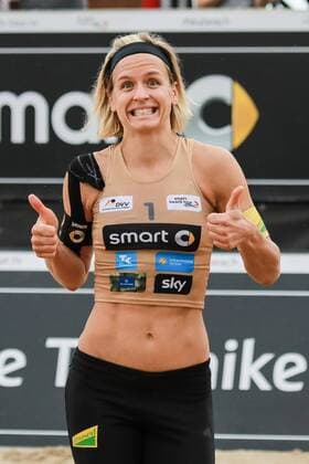 Timmendorfer Strand, 01. September 2017 Beachvolleyball, Smart Beach Tour, Deutsche Beachvolleyball-Meisterschaft 2017: LAURA LUDWIG