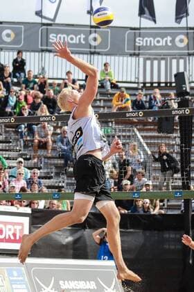 Timmendorfer Strand, 01. September 2017 Beachvolleyball, Smart Beach Tour, Deutsche Beachvolleyball-Meisterschaft 2017: Tim Holler