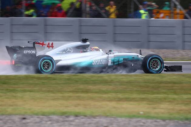 Lewis Hamilton (Mercedes AMG Petronas Formula One Team) mit seinem Auto auf der Strecke, Grosser Preis von Italien 2017, Rennen, Motorsport, Formel 1, 02.09.2017, Monza Copyright: xNeisx Eibner-Pressefotox EP_ans