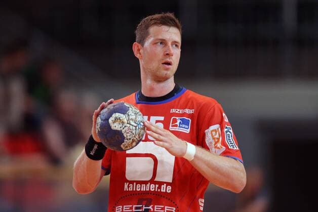 Martin Strobel (Balingen-Weilstetten 15) mit Ball beim Spiel VfL Eintracht Hagen vs. HBW Balingen-Weilstetten, Handball, 2. Bundesliga, 02.08.2017 Hagen Copyright: xHommes Eibner-Pressefotox EP_MHS