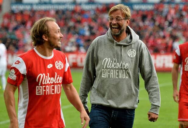 02.09.2017, xfux, Fussball, Abschiedsspiel Nikolce Noveski, Team Mainz 05 - Team Nikolce, emspor emonline, v.l. Trainer Juergen Klopp (Team Mainz 05) Mainz