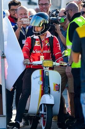 Sebastian Vettel, Scuderia Ferrari, formula 1 GP, Italien in Monza, 03.09.2017 Photo:mspb Brioschi Not for Italy Sebastian Vettel, formula 1 GP, Italien