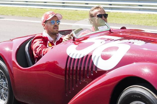 Motorsports: FIA Formula One World Championship WM Weltmeisterschaft 2017, Grand Prix of Italy, 5 Sebastian Vettel (GER, Scuderia Ferrari), Monza Italy xHOCHxZWEIx