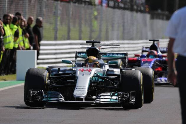 03.09.2017- Celebration in parc fermee, Lewis Hamilton (GBR) Mercedes AMG F1 W08 Italian Grand Prix, Monza 31 August - 03 September 2017 03.09.2017- Celebration in parc fermee, Lewis Hamilton (GBR) Mercedes AMG F1 W08 