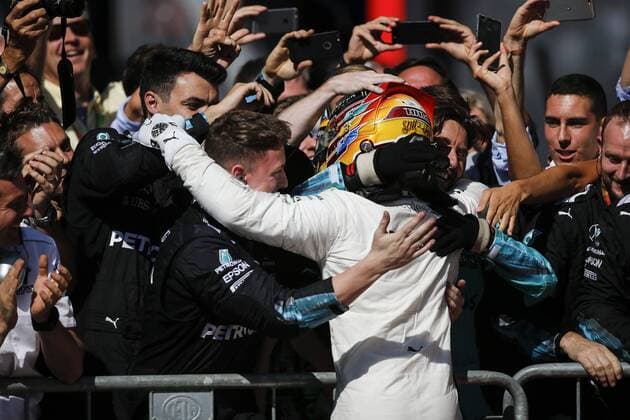 Lewis Hamilton of Great Britain and Mercedes AMG Petronas F1 Team during the Formula 1 Grand Prix of Italy at the Autodromo di Monza, Monza, Italy on 3 September 2017. Copyright: xJamesxGasperottix 16380068