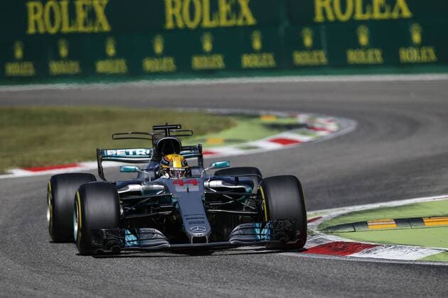 Lewis Hamilton of Great Britain and Mercedes AMG Petronas F1 Team during the Formula 1 Grand Prix of Italy at the Autodromo di Monza, Monza, Italy on 3 September 2017. Copyright: xJamesxGasperottix 16380076