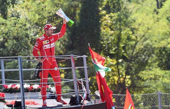 Sebastian Vettel (GER 5), Scuderia Ferrari, Grosser Preis von Italien 2017, Rennen, Motorsport, Formel 1, 03.09.2017, Monza Copyright: xAndre Eibner-Pressefotox EP_JAE