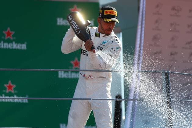 Motorsports: FIA Formula One World Championship WM Weltmeisterschaft 2017, Grand Prix of Italy, 44 Lewis Hamilton (GBR, Mercedes AMG Petronas F1 Team), Monza Italy xHOCHxZWEIx