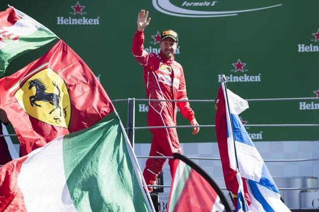 Motorsports: FIA Formula One World Championship WM Weltmeisterschaft 2017, Grand Prix of Italy, 5 Sebastian Vettel (GER, Scuderia Ferrari), Monza Italy xHOCHxZWEIx