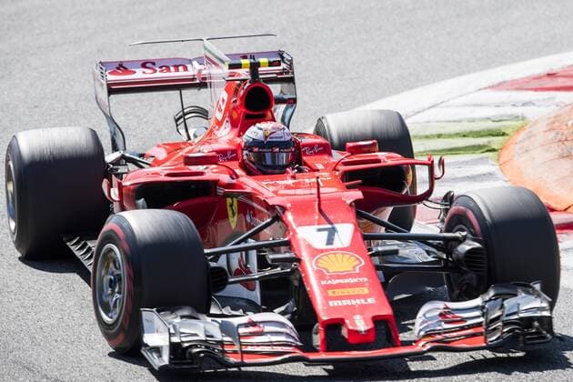 Motorsports: FIA Formula One World Championship WM Weltmeisterschaft 2017, Grand Prix of Italy, 7 Kimi Raikkonen (FIN, Scuderia Ferrari), Monza Italy xHOCHxZWEIx