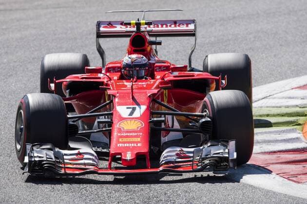 Motorsports: FIA Formula One World Championship WM Weltmeisterschaft 2017, Grand Prix of Italy, 7 Kimi Raikkonen (FIN, Scuderia Ferrari), Monza Italy xHOCHxZWEIx