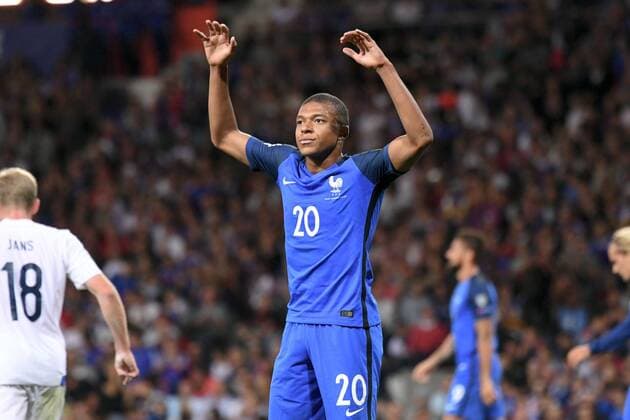 20 Kylian MBAPPE (fra) - DECEPTION FOOTBALL : France vs Luxembourg - Qualifications Coupe du Monde 2018 - 03 09 2017 AnthonyBIBARD FEP Panoramic 