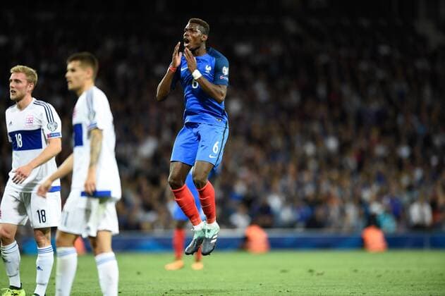 Paul Pogba (fr) FOOTBALL : France vs Luxembourg - Match de Qualification Coupe du Monde 2018 - Toulouse - 03 09 2017 ThierryBreton Panoramic 