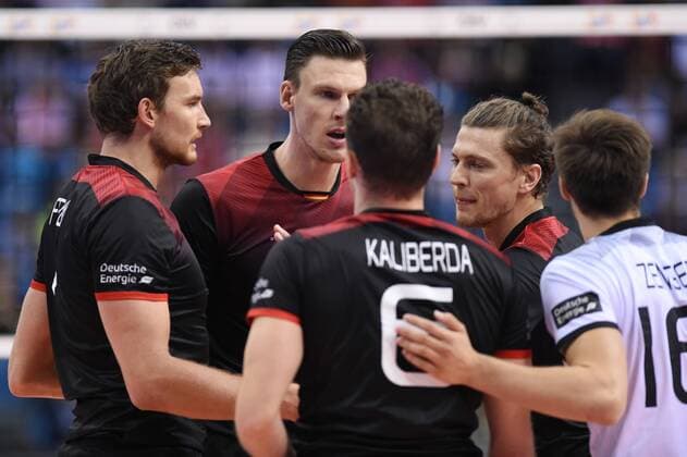 2017.09.03 Krakow Siatkowka , Mistrzostwa Europy mezczyzn 2017 , final , LOTTO Eurovolley Poland 2017 Niemcy - Rosja N z Team of Germany Foto Krzysztof Porebski PressFocus 2017.09.03 Krakow Volleyball , CEV Volleyball European Championship EM Europameisterschaft - Men final , LOTTO Eurovolley Poland 2017 Germany - Russia Team of Germany Credit: Krzysztof Porebski PressFocus NEWSPIX.PL --- Newspix.pl FRANCE OUT!  20170903PF_KP309