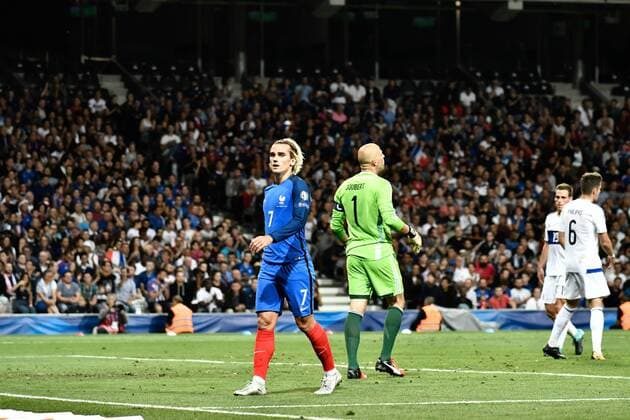 Antoine Griezmann (fr) FOOTBALL : France vs Luxembourg - Match de Qualification Coupe du Monde 2018 - Toulouse - 03 09 2017 ThierryBreton Panoramic 