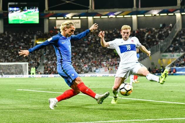 FOOTBALL : France vs Luxembourg - Match de Qualification Coupe du Monde 2018 - Toulouse - 03 09 2017 ThierryBreton Panoramic 