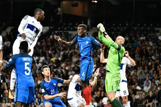 Paul Pogba (fr) FOOTBALL : France vs Luxembourg - Match de Qualification Coupe du Monde 2018 - Toulouse - 03 09 2017 ThierryBreton Panoramic 