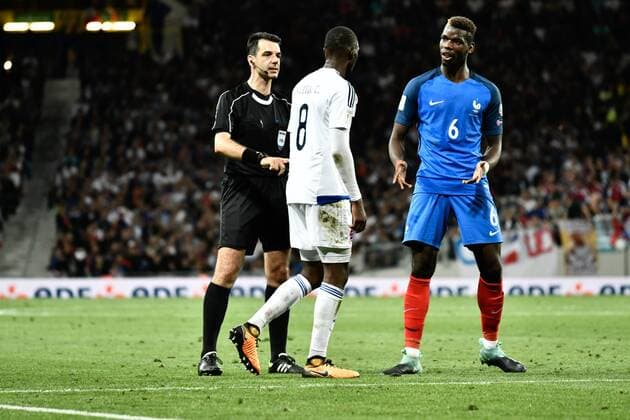 Paul Pogba (fr) FOOTBALL : France vs Luxembourg - Match de Qualification Coupe du Monde 2018 - Toulouse - 03 09 2017 ThierryBreton Panoramic 