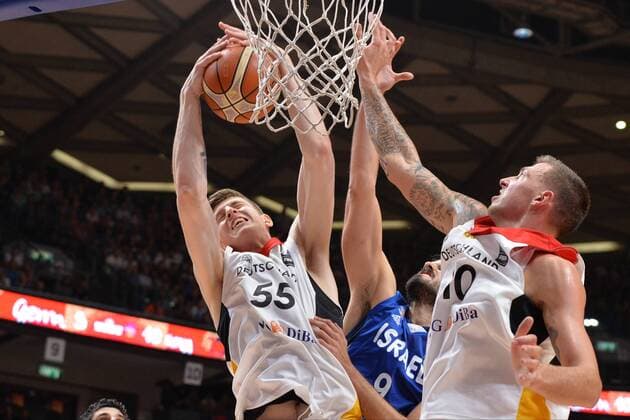 Israel: Eurobasket 2017 Group B Germany Vs Israel Isaiah Heckmann of Germany during Erurobasket Group B a game between Georgia vs Israel , Telaviv 03 09 2017  MichelexLongox xPacificxPress