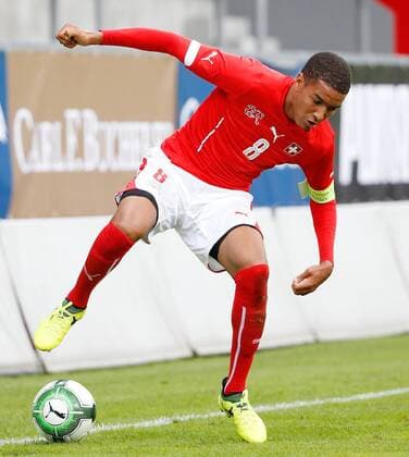 04.09.2017 Schützenwiese Winterthur , SCHWEIZ , Saison 2017 2018 Herren Fussball U20 Schweiz - England Charles Pickel (Schweiz U20) 