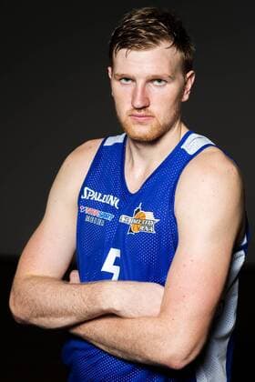 Science City Jena Mannschaft 2017 2018 easycredit BBL am 5. September 2017 Spieler Maximilian Max Ugrai, Portait. Sparkassen Arena