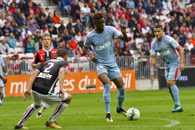Adama Diakhaby (AS Monaco) FOOTBALL : OGC Nice vs AS Monaco - Ligue 1 - Nice - 09 09 2017 NorbertScanella Panoramic 