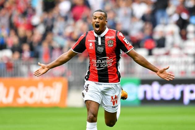 14 Alassane PLEA (nice) - JOIE FOOTBALL : Nice vs Monaco - Ligue 1 - 09 09 2017 FEP Panoramic 