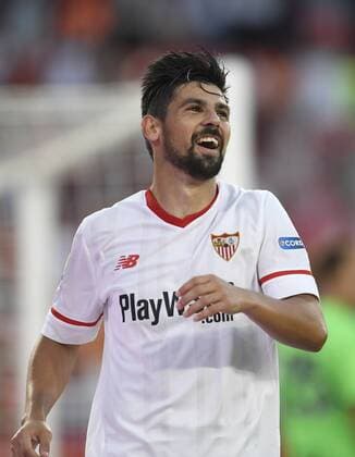 Nolito goal celebration in party belonging to the Santander League, facing Sevilla FC vs Eibar CF, Sanchez Pizjuan Stadium, Sevilla, Andalucia, Spain, September 9, 2017, photo: Cristobal Duenas Cordon Press  xCristobalxDuenasx xx
