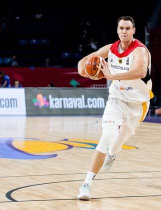 09.09.2017, Sinan Erdem Dome, Istanbul, TUR, FIBA EuroBasket 2017, Deutschland vs Frankreich, Achtelfinale, im Bild Johannes Voigtmann of Germany during the EuroBasket 2017, round of 16 match between Germany and France at the Sinan Erdem Dome in Istanbul, Turkey on 2017 09 09. Istanbul