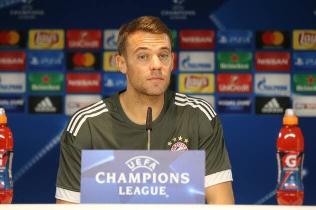 Manuel Neuer 1 (FC Bayern Muenchen), Pressekonferenz FC Bayern Muenchen, Fussball, Champions League, 11.09.2017 Muenchen Bayern Deutschland