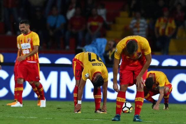 Delusione di Benevento, dejection Benevento 10-09-2017 Stadio Ciro Vigorito Football Campionato Serie A 2017 2018. Benevento - Torino Foto Cesare Purini Insidefoto CesarexPurini