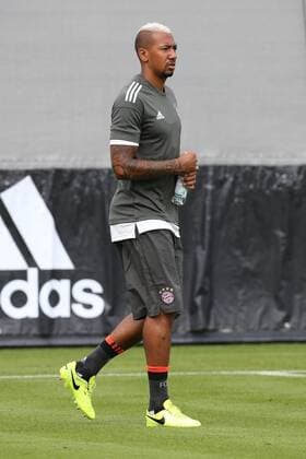 Jerome Boateng konnte wieder mit der Mannschaft trainieren Training des FC Bayern Muenchen am 11.09.2017 an der Saebener Strasse. Muenchen Copyright: xEIBNER MarcelxEngelbrechtx EP_MET