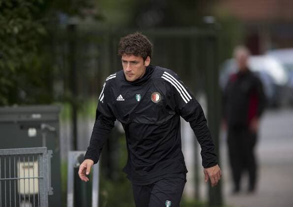 12-09-2017 VOETBAL: TRAINING FEYENOORD: ROTTERDAM Eric Botteghin (Feyenoord) Foto: SCS Michel Utrecht xVIxVIxImagesx xSoenarxChamidxsportfotografiexIVx 8724700