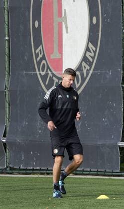 12-09-2017 VOETBAL: TRAINING FEYENOORD: ROTTERDAM Michiel Kramer (Feyenoord) Foto: SCS Michel Utrecht xVIxVIxImagesx xSoenarxChamidxsportfotografiexIVx 8724742