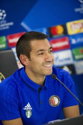 12-09-2017 VOETBAL: PERSCONFERENTIE FEYENOORD: ROTTERDAM Giovanni van Bronckhorst, coach Feyenoord Foto: SCS Michel Utrecht xVIxVIxImagesx xSoenarxChamidxsportfotografiexIVx 8725144