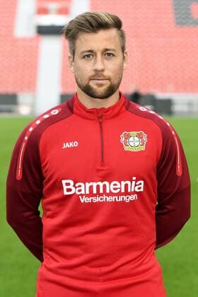 Fußball, GER, 1.BL, Porträttermin 2017 2018, Bayer Leverkusen: Nico Schneck (LEV). Einzelbild, Portrait, Porträt.