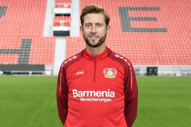 Fußball, GER, 1.BL, Porträttermin 2017 2018, Bayer Leverkusen: Lars Kornetka (LEV). Einzelbild, Portrait, Porträt.