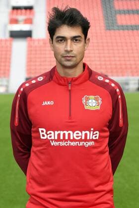 Fußball, GER, 1.BL, Porträttermin 2017 2018, Bayer Leverkusen: Schahriar Bigdeli (LEV). Einzelbild, Portrait, Porträt.