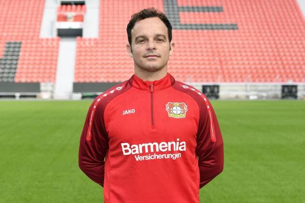 Fußball, GER, 1.BL, Porträttermin 2017 2018, Bayer Leverkusen: Daniel Jouvin (LEV). Einzelbild, Portrait, Porträt.