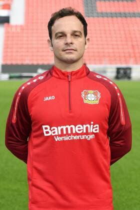 Fußball, GER, 1.BL, Porträttermin 2017 2018, Bayer Leverkusen: Daniel Jouvin (LEV). Einzelbild, Portrait, Porträt.