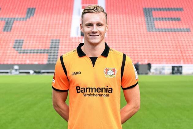 Fußball, GER, 1.BL, Porträttermin 2017 2018, Bayer Leverkusen: Bernd Leno (LEV). Einzelbild, Portrait, Porträt.