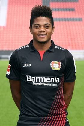 Fußball, GER, 1.BL, Porträttermin 2017 2018, Bayer Leverkusen: Leon Bailey (LEV). Einzelbild, Portrait, Porträt.