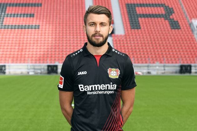 Fußball, GER, 1.BL, Porträttermin 2017 2018, Bayer Leverkusen: Vladlen Yurchenko (LEV). Einzelbild, Portrait, Porträt.