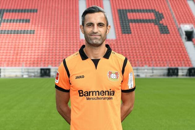 Fußball, GER, 1.BL, Porträttermin 2017 2018, Bayer Leverkusen: Ramazan Özcan (LEV). Einzelbild, Portrait, Porträt.