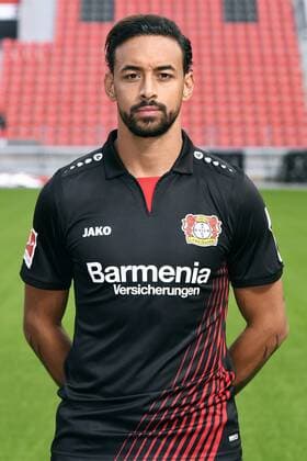 Fußball, GER, 1.BL, Porträttermin 2017 2018, Bayer Leverkusen: Karim Bellarabi (LEV). Einzelbild, Portrait, Porträt.