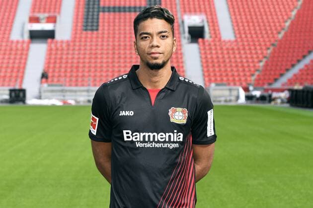 Fußball, GER, 1.BL, Porträttermin 2017 2018, Bayer Leverkusen: Benjamin Henrichs (LEV). Einzelbild, Portrait, Porträt.