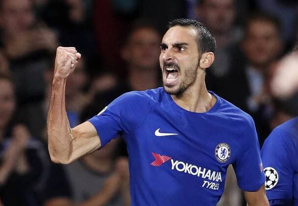 Bilder des Tages - SPORT Chelsea s Davide Zappacosta celebrates scoring his sides second goal during the champions league match at Stamford Bridge Stadium, London. Picture date 12th September 2017. Picture credit should read: David Klein Sportimage EDITORIAL USE ONLY. No use with unauthorised audio, video, data, fixture lists, club league logos or live services. Online in-match use limited to 120 images, no video emulation. No use in betting, games or single club league player publications.