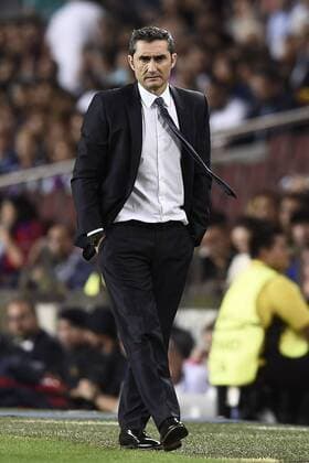 Db Barcellona (Spagna) 12 09 2017 - Champions League Barcellona-Juventus foto Daniele Buffa Image nella foto: Ernesto Valverde 